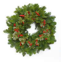 24 in Premium Decorated Wreath